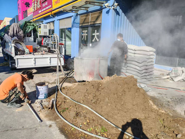 大涌镇顶管注浆加固